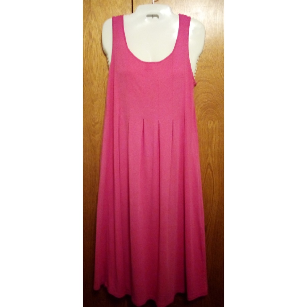Jones New York pink sleeveless dress
